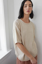 Load image into Gallery viewer, boucle tee in almond