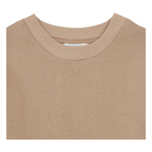 Load image into Gallery viewer, kids saxo organic cotton sweatshirt in taupe