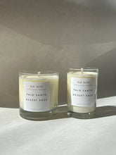 Load image into Gallery viewer, palo santo &amp; desert rose candle