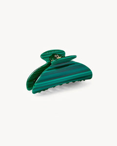 midi heirloom claw in malachite