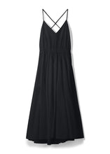 Load image into Gallery viewer, cross back dress in black