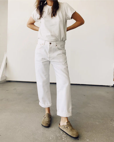 the loose crop in white