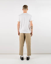 Load image into Gallery viewer, heavy duty tee single pocket tee in white