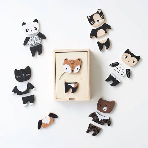 mix & match animal tiles