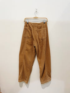 arc pant cord in camel