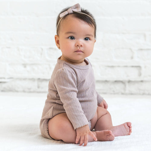 hilda pointelle kimono bodysuit
