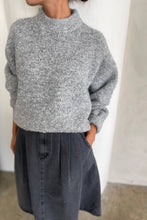 Load image into Gallery viewer, elise sweater in heather grey