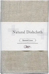 natural linen dishcloth