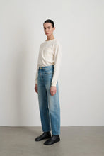 Load image into Gallery viewer, plein high straight jean in sky wash