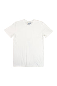 basic tee in washed white