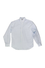 Load image into Gallery viewer, catalina button down shirt in powder blue stripe