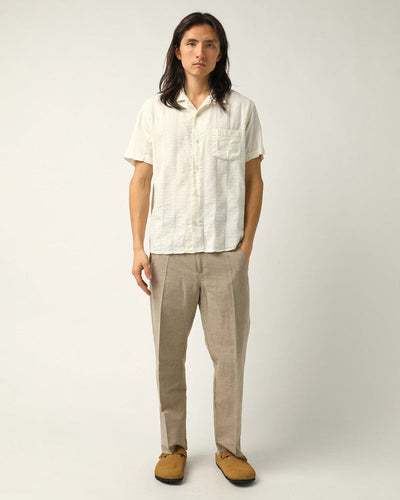 cotton linen trouser in natural