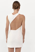 Load image into Gallery viewer, deconstructed mini dress in ivory