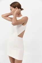 Load image into Gallery viewer, deconstructed mini dress in ivory