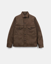 Load image into Gallery viewer, skyline overshirt in medium brown mix