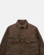 Load image into Gallery viewer, skyline overshirt in medium brown mix