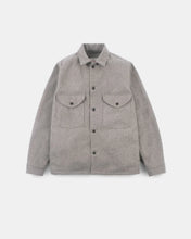 Load image into Gallery viewer, skyline overshirt in oatmeal melton