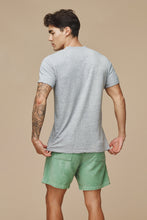 Load image into Gallery viewer, heathered jung tee in grey