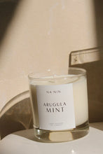 Load image into Gallery viewer, arugula mint candle 8oz