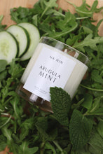 Load image into Gallery viewer, arugula mint candle 8oz