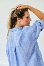 Load image into Gallery viewer, florence shirt dress in chambray