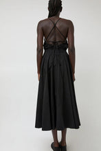 Load image into Gallery viewer, cross back dress in black