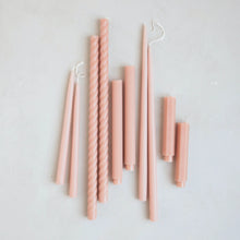 Load image into Gallery viewer, 18&quot; dipped taper candles in petal