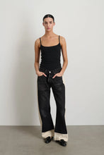 Load image into Gallery viewer, zora tank in black