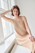 Load image into Gallery viewer, lace tank dress in sand