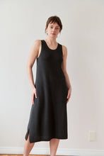 Load image into Gallery viewer, lace tank dress in washed black