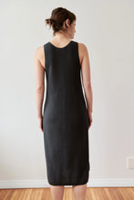 Load image into Gallery viewer, lace tank dress in washed black