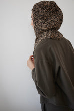 Load image into Gallery viewer, handknit hood in sable