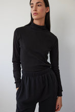 Load image into Gallery viewer, easy turtleneck in black