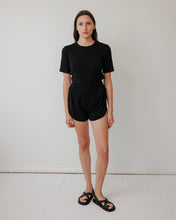 Load image into Gallery viewer, trainer short in black