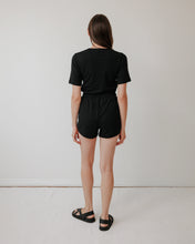 Load image into Gallery viewer, trainer short in black