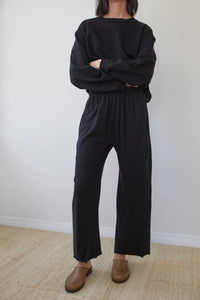 easy pant in black