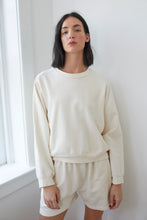Load image into Gallery viewer, easy summer sweatshirt in natural