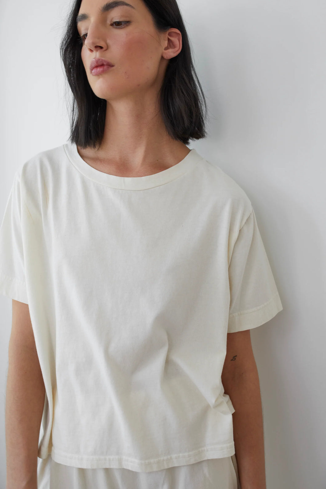 box tee in natural