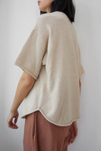 Load image into Gallery viewer, boucle tee in almond