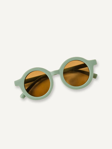 baby round sunnies in sage