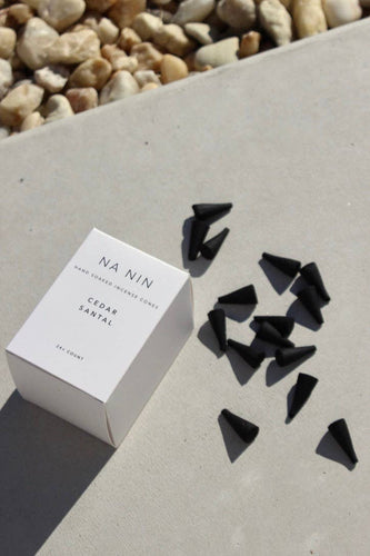 cedar & santal incense cones