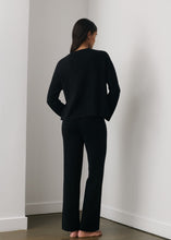 Load image into Gallery viewer, payton cashmere pant in black