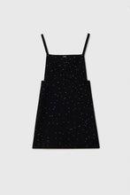 Load image into Gallery viewer, embellished mini dress in black