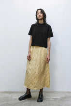Load image into Gallery viewer, silk floral skirt in jojoba
