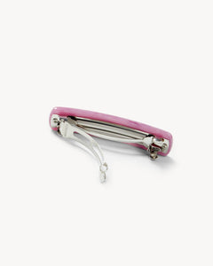 no. 3 heirloom barrette in orchid