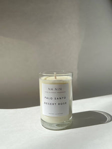palo santo & desert rose candle