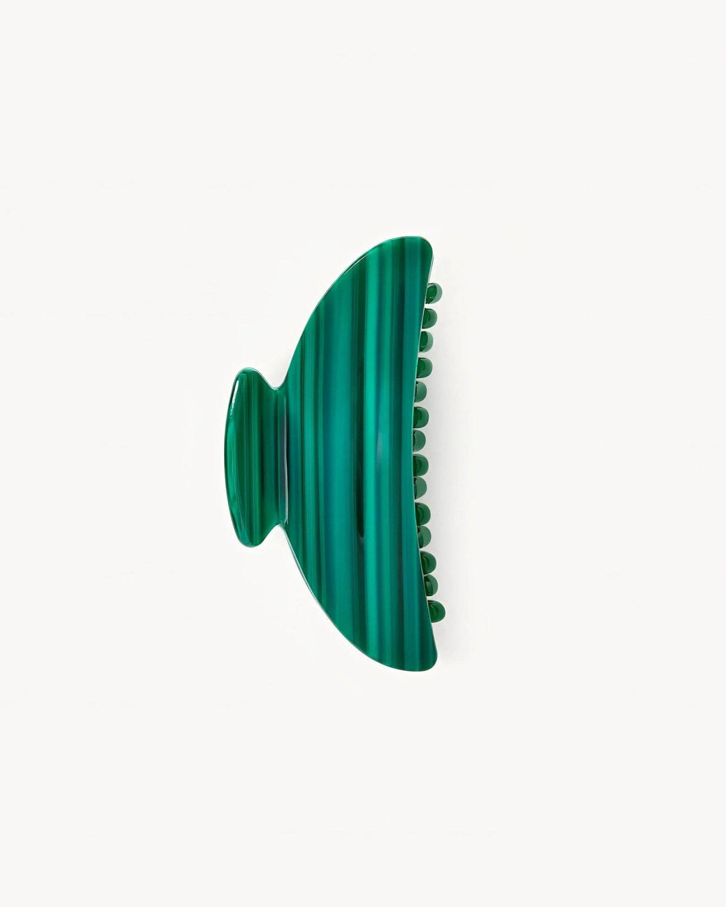 midi heirloom claw in malachite