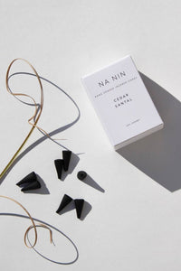 cedar & santal incense cones