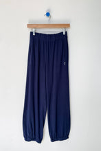 Load image into Gallery viewer, pointelle balloon pants in navy