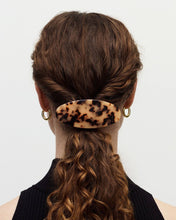 Load image into Gallery viewer, jumbo oval barrette in alabaster